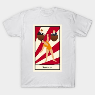 Strength - Circus Tarot Card T-Shirt